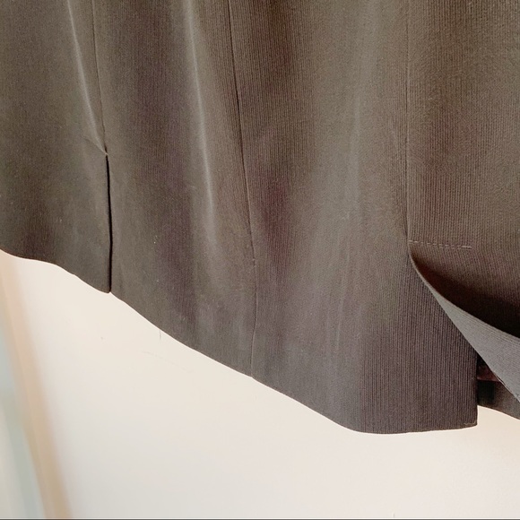 Iris singer skirt double split little black skirt - Picture 8 of 10